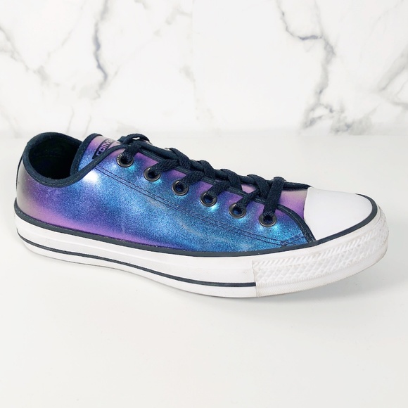 converse iridescent low top